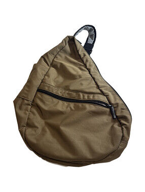 LL Bean Ameribag Healthy Back Bag Nylon Sling Style #0GA32 Adjustable Hiking